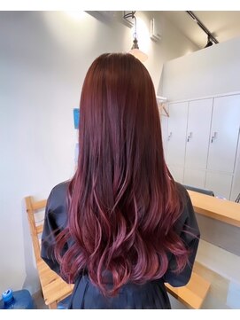 ハチマルハチ ナル 登戸店(808 nalu) 深みピンクのデザインカラー