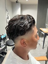 スウェル 柏店(Swell) 刈り上げセンターパート/波巻きツイストスパイラル/柏