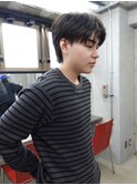 リバースセンターパート　ダウンパーマ　メンズ　新宿　南川聖華