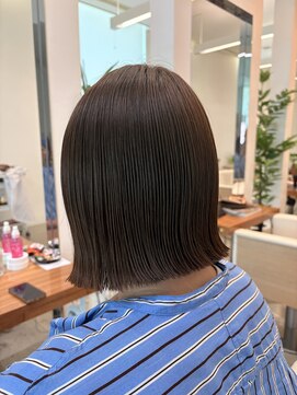 カッツ 駅家店(CUT S) 切りっぱなし外はねボブ