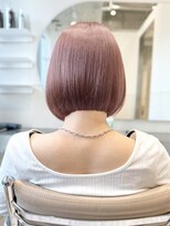 キュア 池袋(CURE) 10トーンブリーチなしピンクベージュ × 髪質改善 #006