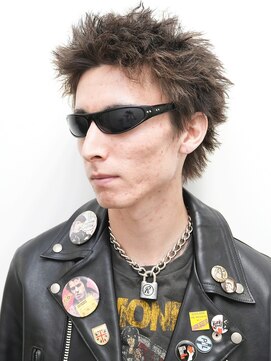 ヨファ ヘアー(YOFA hair) メンズカットアップバングスパイキーショート0605