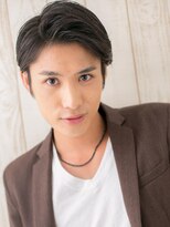 モッズヘア メン 上尾東口店(mod's hair men)&nbsp;七三分けオールバック刈り上げない韓国ラウンドマッシュa上尾