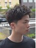 【GIBURI指名限定】人気急上昇！カット＋ピンパーマ￥11000(メンズ/烏丸御池)
