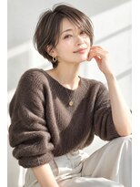 アッシュ 学芸大学店(Ash)&nbsp;ショートボブ/大人女性/モカベージュ/髪質改善カラー/白髪ぼかし