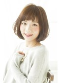 curio（キュリオ）尾山台/自由が丘☆清楚系ナチュラルボブ