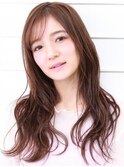 抜け感Aラインウェーブスタイル
