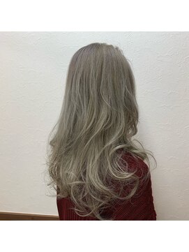 ヘアーサロン プアメリア(Puamelia) 20代30代40代大人かわいいゆるふわスタイル◎アッシュベージュ