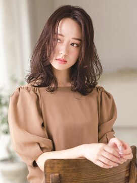 アグ ヘアー ムーミ 西葛西店(Agu hair Muumit) ラベンダーとパープルで華やかラベージュ
