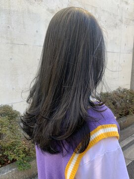 アクアオモテサンドウ(ACQUA omotesando) ＊ブリーチなし透明感カラーブルーグレージュブルーアッシュ