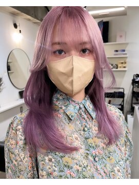 ラキングキョウト(LA KING KYOTO) 10代20代30代/韓国風ピンクパープル