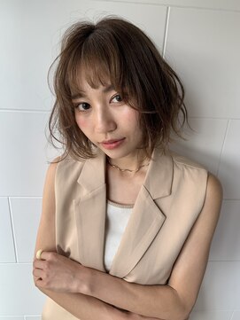 ルポ 京都四条河原町店(repos) ゆるふわボブ