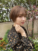 コーチ 新代田店(Coach)&nbsp;【Coach Hair Studio 新代田店】明るめブラウン×ショートヘア