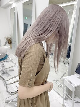 シアー(sheer) 《sheer》#ペールグレージュ#ハイトーンカラー