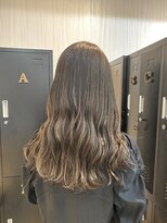 ギフト ヘアー サロン(gift hair salon) 透明感セピアベージュ