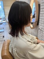 アドラーブル けやき通り店(adorable)&nbsp;フェイスレイヤー　ウルフ【インナーカラー】20代30代