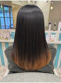 なびく髪へ♪ダウンスタイルで◎【髪質改善美髪縮毛矯正】