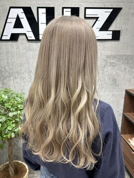 オルズ 渋谷(ALLZ) ハイトーンダブルカラーケアブリーチデザインケアカラー