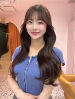 ボタン シブヤ(VOTAN SHIBUYA)&nbsp;ラベンダー/グレージュ/韓国ヘア/渋谷/レイヤー/顔まわり