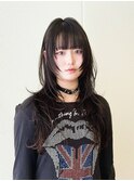 ナチュラルロングウルフ/レイヤー
