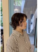 ショートボブパーマ
