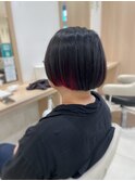 インナーカラーレッド