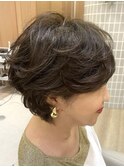 【UHair】大人の上品ショートヘア/骨格補正/エイジング毛