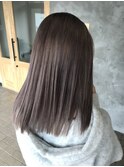 グレージュカラー#透明感カラー/髪質改善