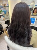 コテ巻き風デジタルパーマ/レイヤー/大人かわいい