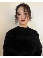 ロールアップスリーブス(ROLL UP SLEEVES)&nbsp;モカブラウン / ヘアアレンジ