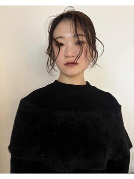 ロールアップスリーブス(ROLL UP SLEEVES) モカブラウン / ヘアアレンジ