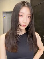 フィルムス 表参道(FILMS)&nbsp;ココアベージュ/黒髪/クラゲヘアー/オリーブグレー/ボブ/表参道