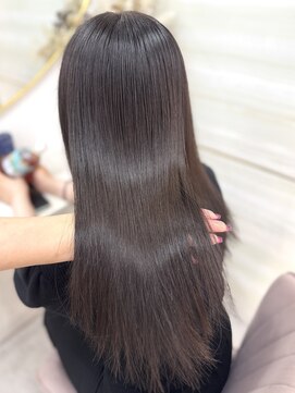 エルバイラビス 大宮(elu by lovis) 《mana》オリーブブラウン/透明感カラー/艶カラー/艶髪/大宮