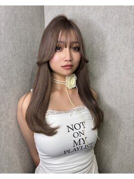 ロンドメリア 天神大名店(Lond Melia) イメチェンヘアスタイル美髪のススメワイドバングブルーブラック