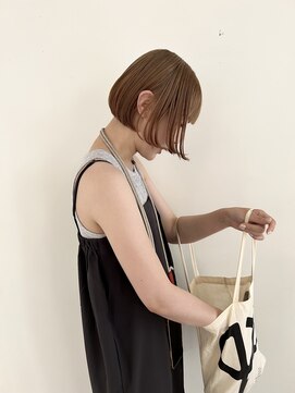 メルシー(merci.) ベージュカラー/ボブ