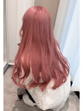 ジェム リット(GEM lit) 《karin》pink/名駅/名古屋/名古屋駅/ケアブリーチ/ピンクカラー