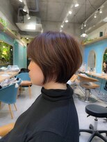 トッカ バイ ガレーラ(tocca by GALERA)&nbsp;ウェーブミディアムメルティカラー×レイヤーカット韓国[大宮]