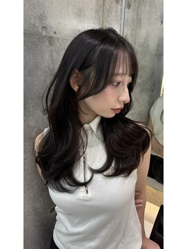 ロンドメリア 天神大名店(Lond Melia) イメチェンヘアスタイル小顔に見せるヘアココアベージュ