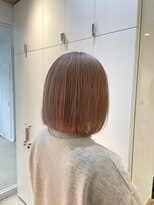 ヘアサロン ガリカ 表参道(hair salon Gallica)&nbsp;ハイトーンブロンド/透明感ベージュ/ぷつっとボブ