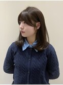 【耳かけも可愛い♪顔周りカット】Zina ヒラバル チヒロ