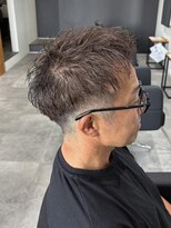 ヒュイル バイ ニアウ(Hwyl by Niau)&nbsp;メンズカットカラージェットモヒカンスパイキーショート刈り上げ