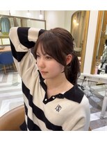 ロンドアベニール 北千住(Lond avenir) 韓国顔周り/バタフライカット/ワンホンレイヤー北千住