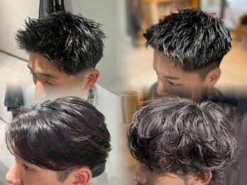 スウェル 柏店(Swell)の写真/学生応援！[学生人気NO1]【学割U24】似合わせMEN'Sカット+選べるパーマ￥9000[柏駅/MEN'S/MEN'Sサロン]