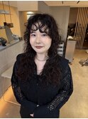 脱縮毛矯正デジパ/カーリーレイヤーロング
