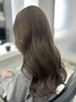 エテルネ 大宮店(E:terne)&nbsp;○ブリーチなしW×オリーブベージュ○