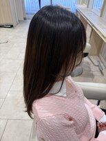 アッシュ 仙川店(Ash) ひし形レイヤーボブ縮毛矯正髪質改善ハッシュカットクラゲカット