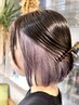 【大人気no.1☆】カット+イヤリング/インナーケアブリーチ+カラー ¥11500~