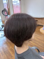 リノ(Lino)&nbsp;伸びた髪をスッキリ♪大人ショートボブ☆