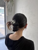 リル(re'll)&nbsp;【ヘアメ】リボン風カチモリ