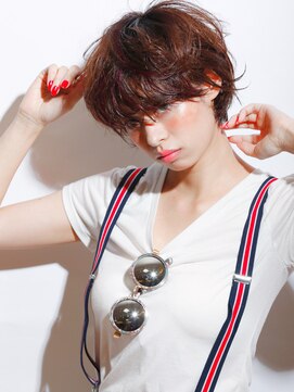 ラウンジ モリオ イケブクロ(Lounge MORIO Ikebukuro) 【morio池袋】長め前髪ハネ感ショート